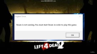 Steam is not running you must start the steam in order to play the game L4D2 How to fix it [upl. by Halbert582]