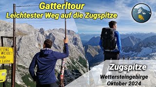 Zugspitze  Gatterltour 2962 m  Wettersteingebirge [upl. by Nnylhtak]