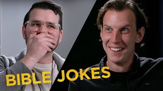 Top 40 Jokes in the Bible  Dont Laugh Challenge Video [upl. by Naashar]