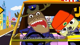 4K パラッパラッパー STAGES 2 ステージ2 Parappa the Rapper  Instructor Mooselinis Car Rap：【パラッパラッパー】 [upl. by Ennaimaj]