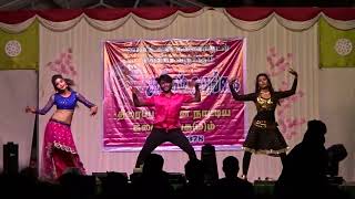 Mocha Kotta Pallalagi Remix Song  Mariyamman Festival 2023  Stage Dance [upl. by Golter623]