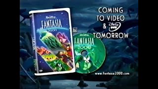 Fantasia 2000 home video tv commercial [upl. by Ardnauqal]