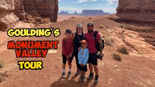 TOURING MONUMENT VALLEY WITH GOULDINGS NAVAJO GUIDED TOUR [upl. by Gasparo753]