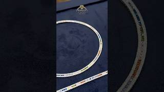 Full set of 18 karat white gold for women weight 62 grams from AlJawhara Jewelry Istanbul gold [upl. by Bernette]