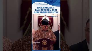 Kejutkan Prabowo Tunjuk Ajudannya Mayor Teddy Jadi Sekretaris Kabinet Merah Putih [upl. by Ahsurej680]