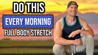 10 Min Morning Yoga Stretch for Flexibility Mobility amp Feeling Young [upl. by Iatnohs]