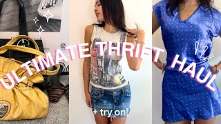 a MASSIVE tryon thrift haul 💸 [upl. by Astto]