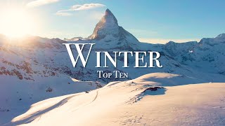 Top 10 Winter Destinations To Visit [upl. by Eddra]