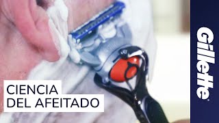 Cómo Afeitarse la Cara  La Ciencia Detrás del Afeitado  Gillette Fusion ProShield [upl. by Raycher110]