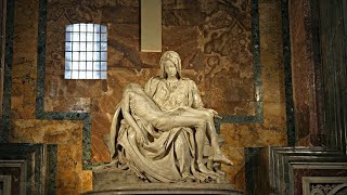 1262024 Michelangelos Pieta will not be visible until September [upl. by Niatsirk]