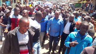 DRAMA IN MIGORI TOWN BEFORE THE ARRIVAL OF PRESIDENT RUTO NYANZA DECIDE [upl. by Meriel]