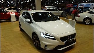 2018 Volvo V40 RDesign Momentum  Exterior and Interior  Salon Madrid Auto 2018 [upl. by Pero]