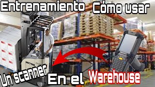 como trabajar en un scaner en el warehouse usando scanner [upl. by Marguerie856]