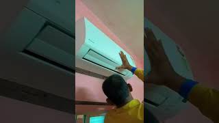 Daikin ac installation process [upl. by Hteik]