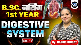 DIGESTIVE SYSTEM BSC NURSING 1st YEAR  BSC NURSING 1st YEAR DIGESTIVE SYSTEM amp ANATOMY BY NAZUK MAM [upl. by Einot]