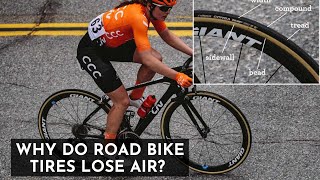 Why Do Road Bike Tires Lose Air 🚴‍♂️ [upl. by Yekcir]