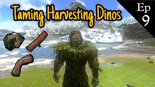 Ark Mobile  Taming Argentavis and FarmersDinos  Arkventure Episode 9 [upl. by Hamfurd]