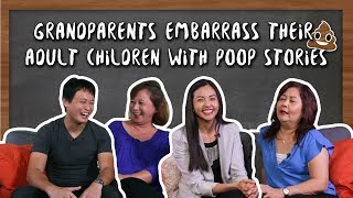 Grandparents Embarrass Their Adult Children With Poop Stories  Presented by MAMIL [upl. by Elora]