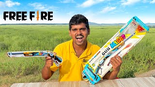 Free Fire M1887 Gun Bursting 💥🔥 Telugu Experiments [upl. by Chrissa160]