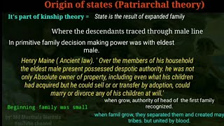 Origin of the states Patriarchal Theory [upl. by Ylhsa]