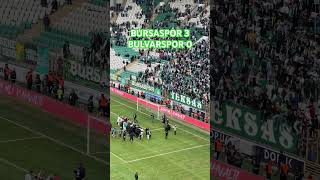 Timsah galibiyeti kutladı Bursaspor 30 Bulvarspor [upl. by Colfin365]