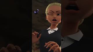 Nooooo dont read it 😱😈🦋 Watch Miraculous World London on Disney miraculous miraculousworld [upl. by Aiam]