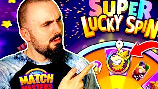 Match Masters  How to Win FREE Super Lucky Spins  Generate Unlimited Coins Tips Tricks And Hacks [upl. by Ainnos]