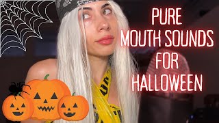 ASMR  Intense Mouth Sounds for Halloween 🎃 [upl. by Laurice708]