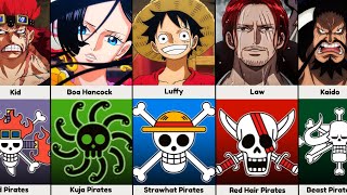 Pirate Crews and their Captains in One Piece [upl. by Valaria]