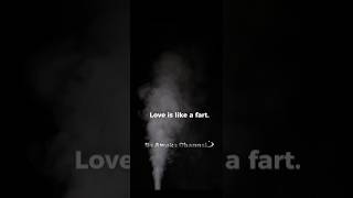 Love is like a fart beawakechannel love funny [upl. by Ahsienar]