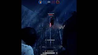 Leia melts vader in cold blood  Starwars Battlefront II [upl. by Arrimat]