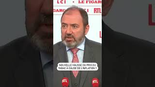 Tabac  nouvelle hausse sur le prix du paquet afin de quotléquilibrer avec linflationquot [upl. by Ranita140]