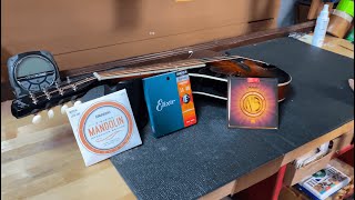 How to Change Mandolin Strings amp More [upl. by Burkle]