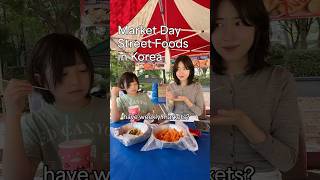 🇰🇷Market Day Street Foods in KoreaTeokboki korea koreanfoods tteokbokki streetfoodskorea [upl. by Katine520]