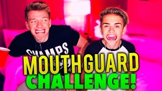 MOUTH GUARD CHALLENGE W COLLINS KEY [upl. by Spiegelman]