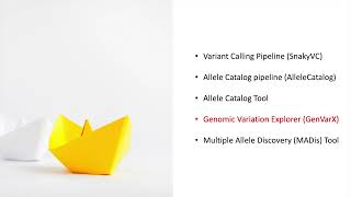 A Comprehensive Suite of Tools for Allele Discovery and  Yen On Chan  Poster  GLBIO 2024 [upl. by Gosselin169]