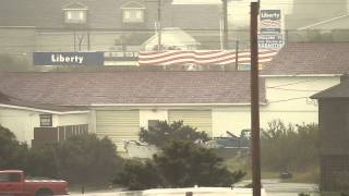 Hurricane Sandy Hatteras Island  During the Storm Footage Compilation [upl. by Hibben]