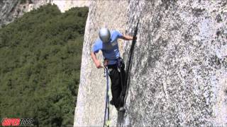 Basic Aid Climbing Leading Technique  How To Big Wall Climb [upl. by Morita]