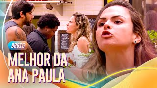 3 MOMENTOS MARCANTES DA ANA PAULA PAREDÃO FALSO BRIGA COM RENAN E AMIZADES 💥  BBB 16 [upl. by Ylicec433]