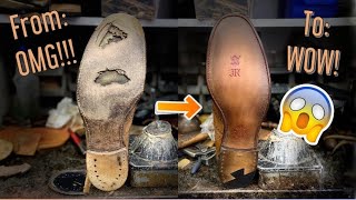 Churchs Restored to go back to Church Shoe Restoration [upl. by Sane]