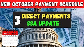 quotEXCITING NEWS SSA Announces October Payment Schedule – 3 Direct Payments Awaitquot [upl. by Granger801]