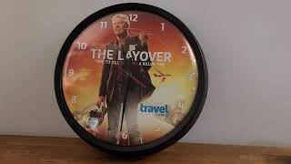 Anthony Bourdain The Layover Travel Channel wall clock [upl. by Audre]