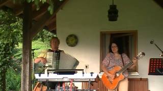 Duo Pfeffer amp Salz  Beim Proben einer Polka von Beni Ostler [upl. by Kcered684]