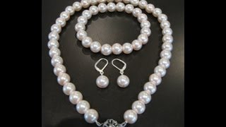 How to Make A Pearl Necklace [upl. by Karee737]