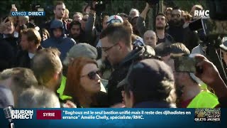 quotGilets jaunesquot Ingrid Levavasseur prise à partie par des manifestants [upl. by Iyre47]