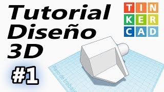 Tinkercad Tutorial español  1 Modelado y Diseño 3D para Principiantes [upl. by Klatt]