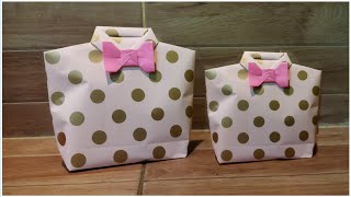 easy gift wrapping ideas  gift packing shirt style [upl. by Drahser986]