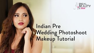 Indian Pre Wedding Photoshoot Makeup Tutorial Ft Aayushi Bangur  Nykaa [upl. by Nek]