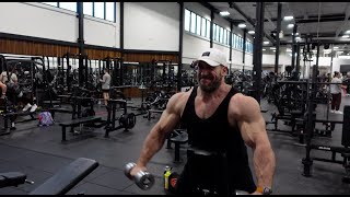 14 weeks out  Full Delts Day [upl. by Chaffee]