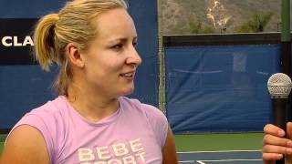 Bethanie Mattek at the 2007 Acura Classic [upl. by Nwahsak]